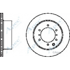 DSK2418 APEC Тормозной диск