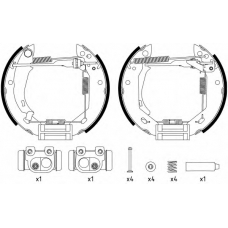 8DB 355 003-881 HELLA PAGID Комплект тормозных колодок