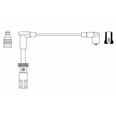 0 356 912 860 BOSCH Провод зажигания