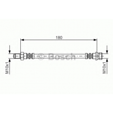 1 987 476 887 BOSCH Тормозной шланг