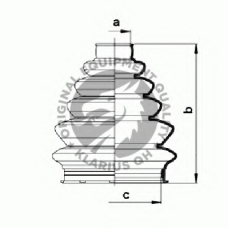 QJB856 QH Benelux Комплект пылника, приводной вал