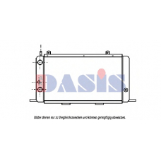 480009N AKS DASIS Радиатор, охлаждение двигателя