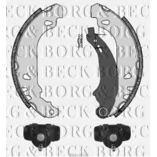 BBS1023K BORG & BECK Комплект тормозных колодок