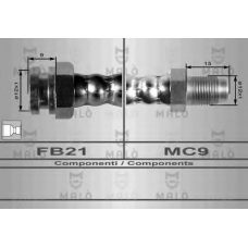 8642 Malo Тормозной шланг
