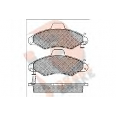 RB1229 R BRAKE Комплект тормозных колодок, дисковый тормоз