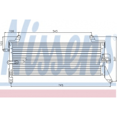 94316 NISSENS Конденсатор, кондиционер