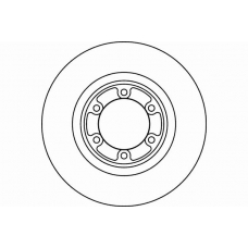 MDC1767 MINTEX Тормозной диск