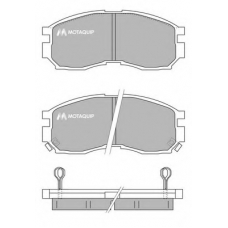 LVXL719 MOTAQUIP Комплект тормозных колодок, дисковый тормоз