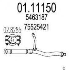 01.11150 MTS Труба выхлопного газа