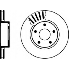 MDC842 MINTEX Тормозной диск