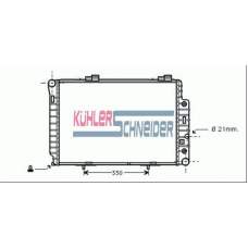 0307901 KUHLER SCHNEIDER Радиатор, охлаждение двигател