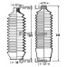 FSG3343 FIRST LINE Пыльник, рулевое управление