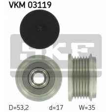 VKM 03119 SKF Механизм свободного хода генератора