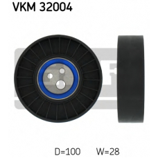 VKM 32004 SKF Паразитный / ведущий ролик, поликлиновой ремень