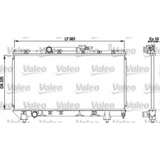 731565 VALEO Радиатор, охлаждение двигателя