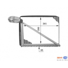 8FV 351 211-061 HELLA Испаритель, кондиционер