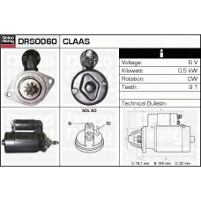 DRS0060 DELCO REMY Стартер