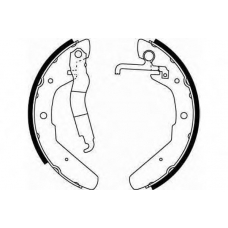 GS8180 TRW Комплект тормозных колодок