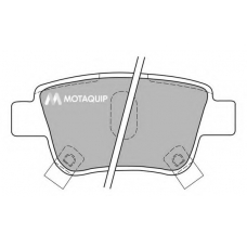 LVXL1137 MOTAQUIP Комплект тормозных колодок, дисковый тормоз