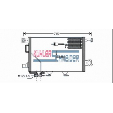 0320161 KUHLER SCHNEIDER Конденсатор, кондиционер