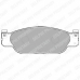 LP1468 DELPHI Комплект тормозных колодок, дисковый тормоз