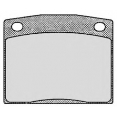 RA.0141.0 RAICAM Комплект тормозных колодок, дисковый тормоз