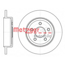 61211.00 METZGER Тормозной диск