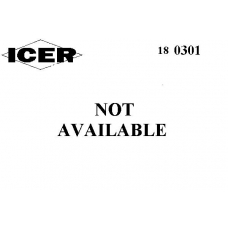 180301 ICER Комплект тормозных колодок, дисковый тормоз