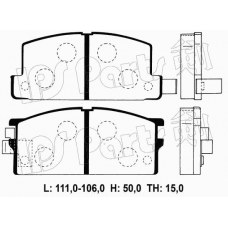 IBD-1900 IPS Parts Комплект тормозных колодок, дисковый тормоз