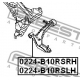 0224-B10RSLH<br />FEBEST<br />Рычаг независимой подвески колеса, подвеска к...