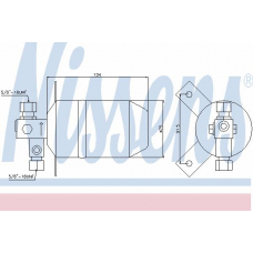 95266 NISSENS Осушитель, кондиционер