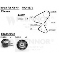 F914458V FLENNOR Комплект ремня грм