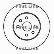 FBD537 FIRST LINE Тормозной диск