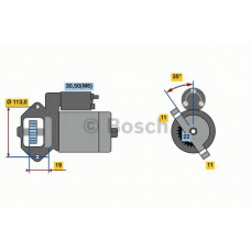 0 986 023 760 BOSCH Стартер