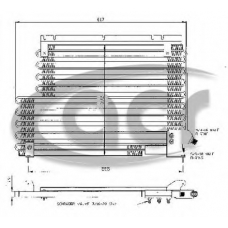 300203 ACR Конденсатор, кондиционер
