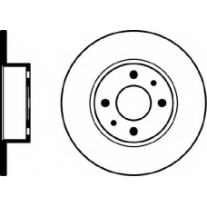 51803PRO PAGID Тормозной диск