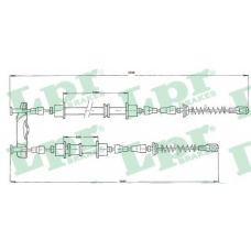 C0534B LPR Трос, стояночная тормозная система