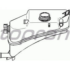 721 999 TOPRAN Компенсационный бак, охлаждающая жидкость