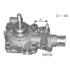 91507 SPIDAN Водяной насос