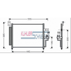 5720041 KUHLER SCHNEIDER Конденсатор, кондиционер