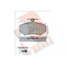 RB0835-700 R BRAKE Комплект тормозных колодок, дисковый тормоз