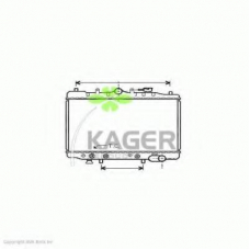 31-1403 KAGER Радиатор, охлаждение двигателя