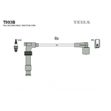 T993B TESLA Комплект проводов зажигания