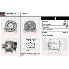 DRA0315 DELCO REMY Генератор