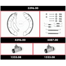 3396.00 REMSA Комплект тормозов, барабанный тормозной механизм