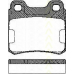 8110 65001 TRISCAN Комплект тормозных колодок, дисковый тормоз