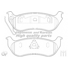 US104238 ASHUKI Комплект тормозных колодок, дисковый тормоз