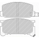 FDB326 FERODO Комплект тормозных колодок, дисковый тормоз