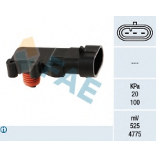 15013 FAE Датчик, давление во впускном газопроводе