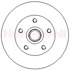 562370B BENDIX Тормозной диск